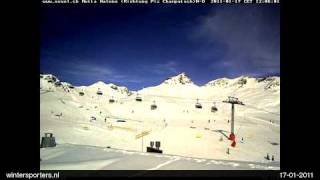 preview picture of video 'Scuol Motta Nulans webcam time lapse 2010-2011'