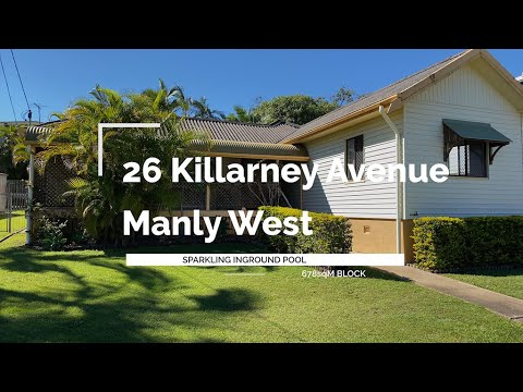 Real Estate Video - 26 Killarney Avenue, Manly West - For Sale by Scott Kelleher of Ray White Manly