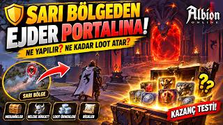 Sarı Bölge Ejder Portalı'nda Ne Kadar Loot Çıkar? 🐉 | Güvenli Bölgede Albion #1