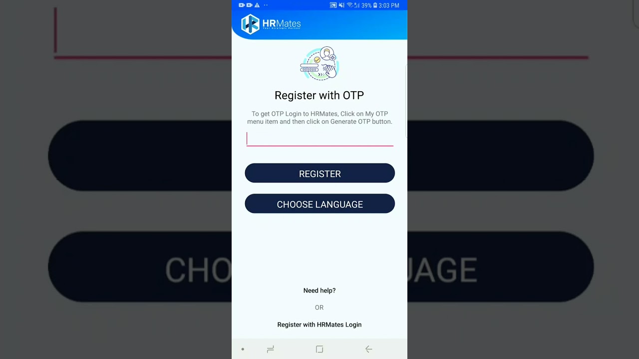 Hrmates Mobile App Demo