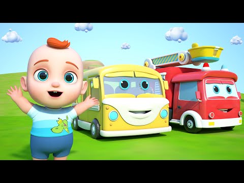 Rodas no ônibus! | Carros de resgate | Desenho Infantil | LoLo em Português