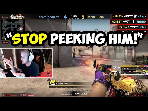 Pro Players react to m0NESY Plays