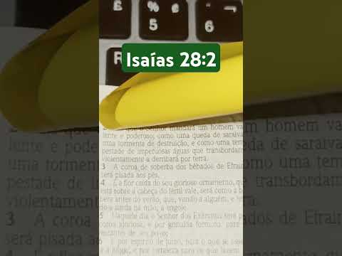 Isaías 28:2 Versículo da Bíblia #deus #jesus #gamer #viral #motivation #oração #fé #amor #religion