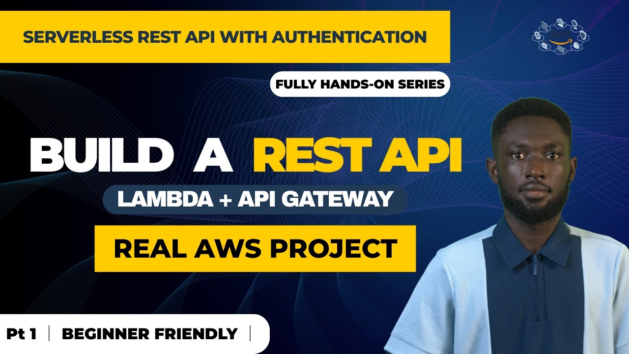 Serverless REST API With Authentication — Part 1 | AWS Lambda + API Gateway Python AWS Project