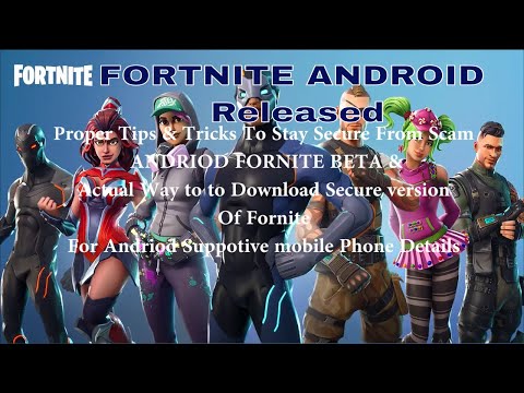 Android FORTNITE Scam or Integrity?!