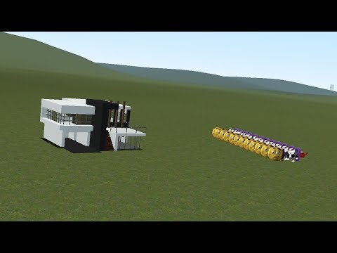 HORRIFYING NEXTBOTS VS HOUSES!   Garry's mod Sandbox