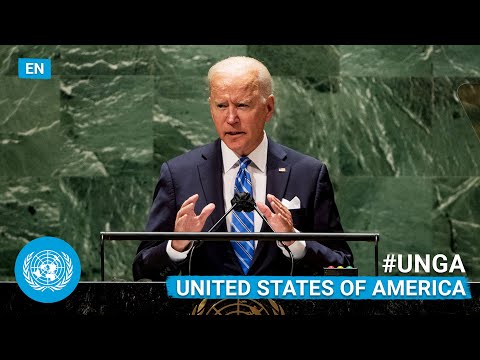 🇺🇸 United States of America - President Addresses UN General Debate, 76th Session (English) | #UNGA