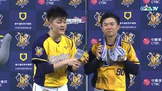 [分享] 江坤宇生涯首座MVP賽後訪問