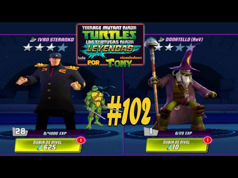 Tortugas Ninja Leyendas "Cap. 102 - Donatello ( ReV) e Ivan Steranko (3 *** plata)" por Tony