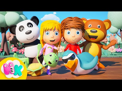 Patru Pași Vioi | Cantece de dans si miscare pentru copii - HeyKids