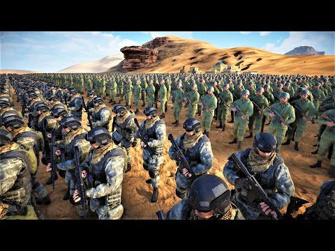 CAN 10.000 MODERN & WW2 SOLDIERS STOP 1,000,000 ORC ATTACK ?|Ultimate Epic Battle Simulator 2 UEBS 2