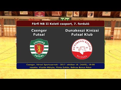 NBII: Csenger Futsal - Dunakeszi Kinizsi 3-4 (2017.10.16, összefoglaló)