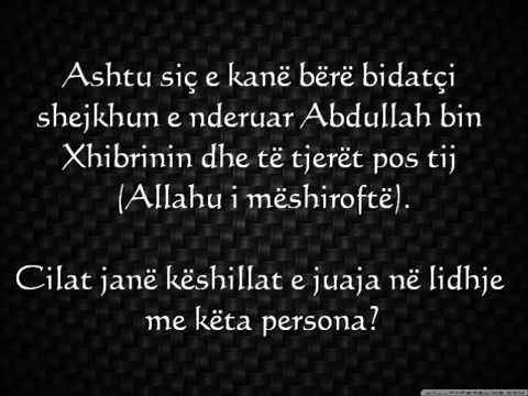 Shejh Sali el Feuzan - Lavdron Shjeh Abdullah Ibn Xhibrin [rahimullah]