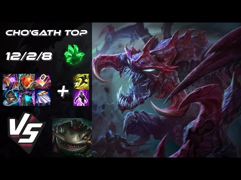 TOP Cho'Gath vs Tahm Kench - NA Grandmaster Patch 25.S2.3
