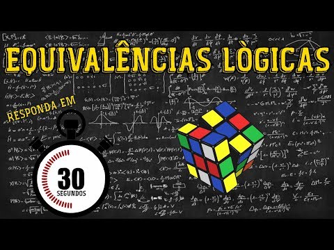 Questões de Equivalências Lógicas - Raciocínio Lógico  para Concursos