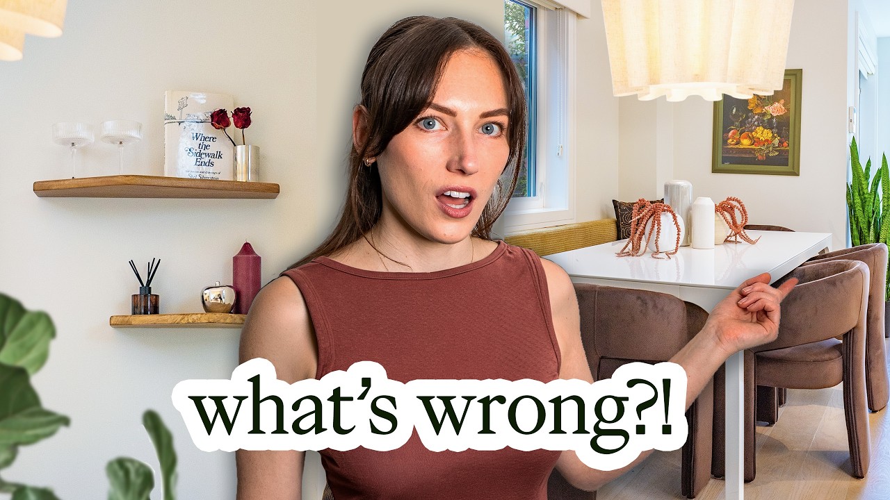 I figured out why NOBODY wants to eat here | dining room makeover