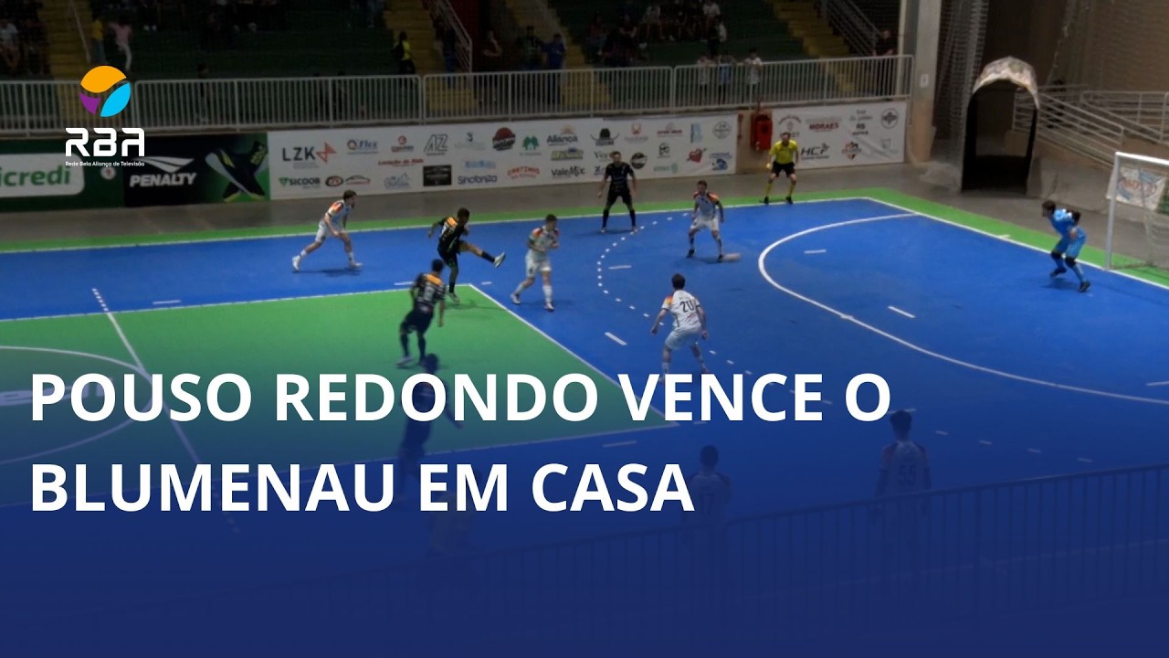 Pouso Redondo vence Blumenau e sobe na tabela da Série Ouro