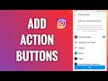 How To Add Action Buttons On Instagram