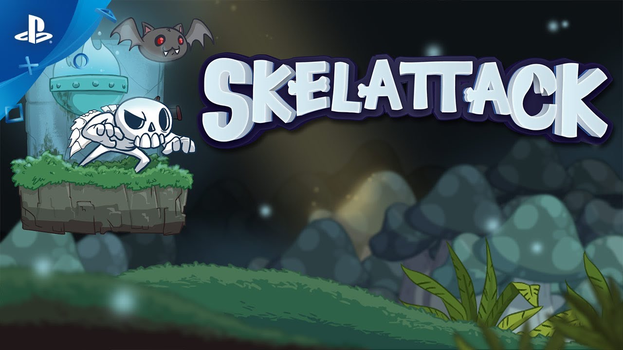 Battling from the other side of the dungeon in Skelattack, out today