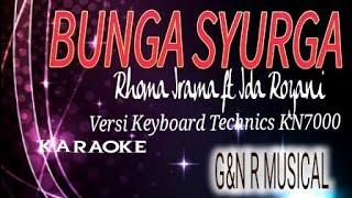Download lagu Karaoke Bunga Syurga Rock Dut - Rhoma Irama Cover Versi Keyboard Technics SX KN7000 mp3