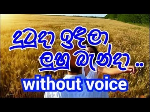 Dutu Da Idala Luhu Benda Karaoke (without voice) දුටුදා ඉඳලා ලුහු බැන්දා ..