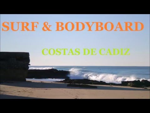 Surf & Bodyboard en las playas de Cadiz Enero 2016