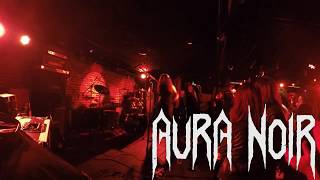 AURA NOIR performing live at "Sons Of Hades" tour on 10-27-2017.