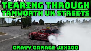 Gravy Garage JZX100 Tearing Up Tamworth UK Streets