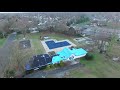 Aerial over Stratford Swim Club, Stratford, NJ  Dec 28, 2020