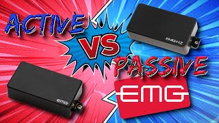 Video thumbnail for EMG 81 vs EMG H4 | Pickup Shootout - Active/Passive by D Man Guitar