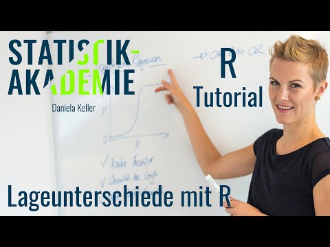 Lageunterschiede mit der Software R