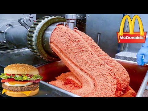 , title : 'Wie Mcdonald's-Burger hergestellt werden. Lebensmittelproduktion'