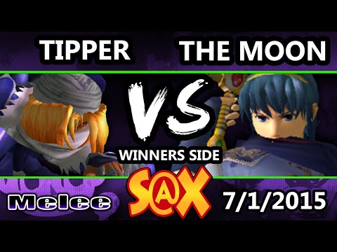 S@X 104 - CT | The Moon (Marth) Vs. Bones (Falco) SSBM Tournament - Smash Melee