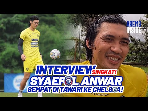 INTERVIEW SINGKAT. SYAEFUL ANWAR SEMPAT DITAWAR CHELSEA