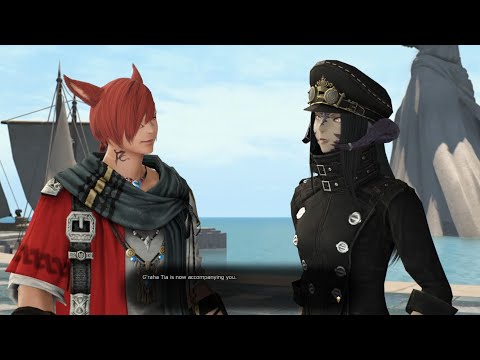 G'raha Tia is now accompanying you - FFXIV Animation