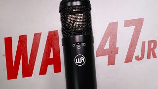 Video thumbnail for Warm Audio WA-47 Jr Review / Test (vs. AT2020, NT1, KSM32, U87) by Podcastage