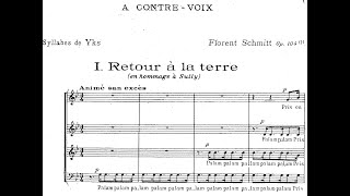 Retour à la terre  (Florent Schmitt)