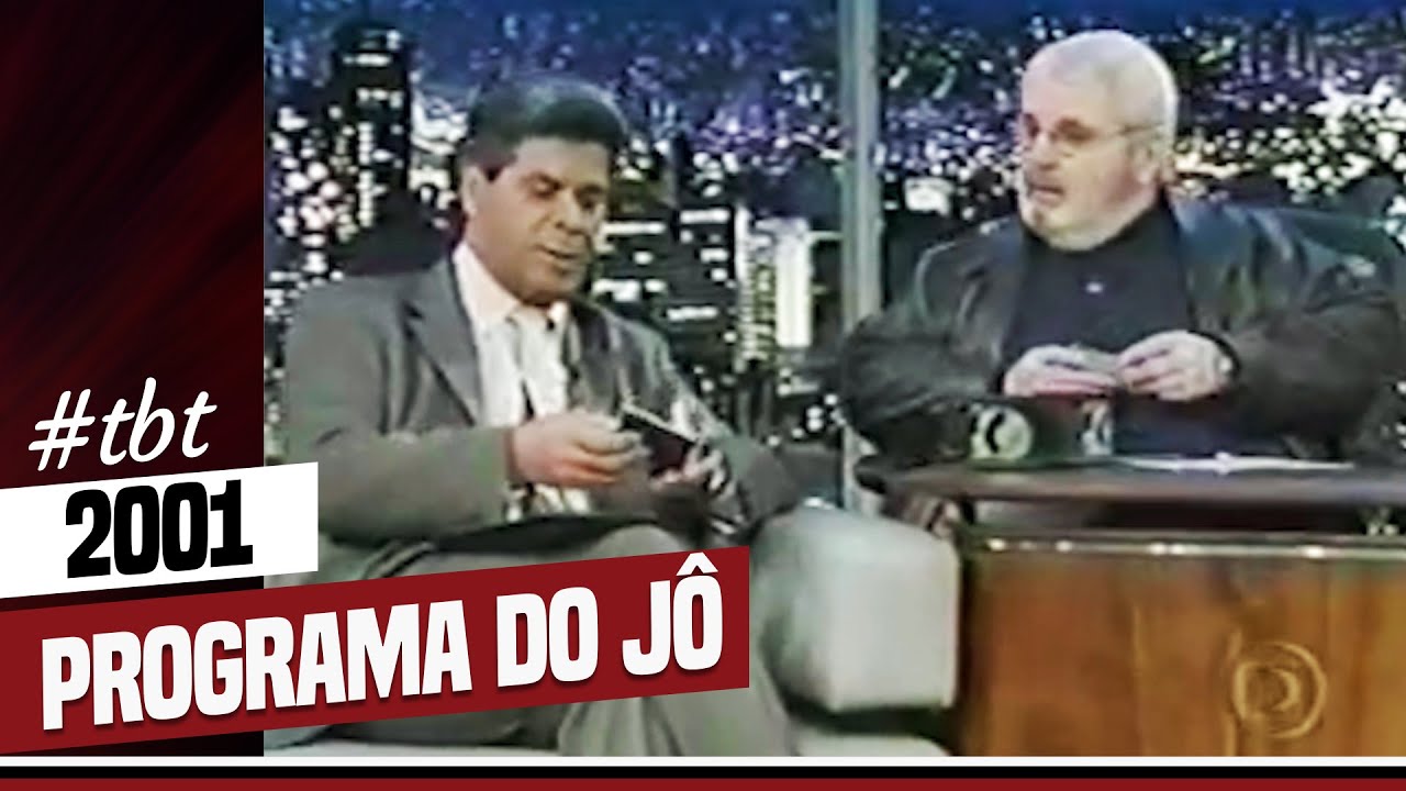 PROGRAMA DO JÔ 2001 - Jô Soares se vê em apuros ao ser enganado pelas artimanhas de Arnaldo.