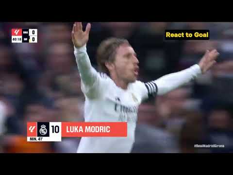 Luka Modric's Wondergoal | He's still got it | Real Madrid v Girona | La Liga