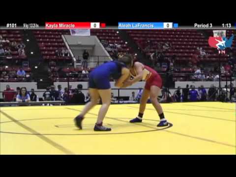 WM 56 KG - RD1 - Kayla Miracle (IN) vs. Aleah LaFrancis (No Mercy)