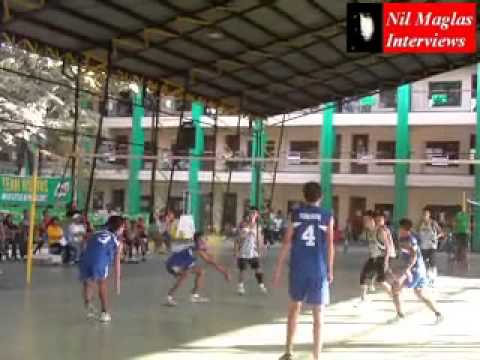 nil maglas at Visayas vs Luzon Match Milo Volleyball Championship 2012