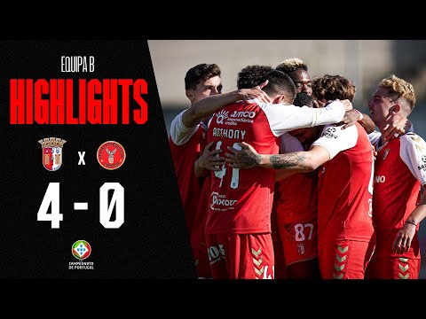 BÊS’ FECHAM COM TRIUNFO! 👊💥 | SC Braga 4-0 Águia FC Vimioso | HIGHLIGHTS CAMPEONATO DE PORTUGAL