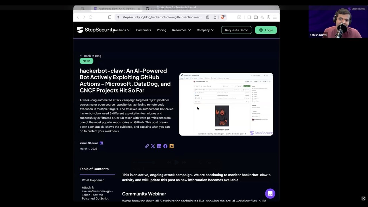 hackerbot-claw: Attack Analysis and Steps to Protect Your Workflows