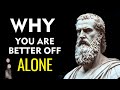 How To Be Alone 7 STOIC Healthy Ways STOICISM