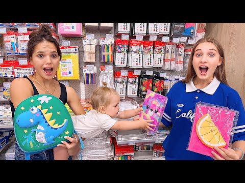 DOROTHEEA chooses ALL OF MIRIAM'S supplies for the New SCHOOL YEAR 🤣/ She chose everything for th...