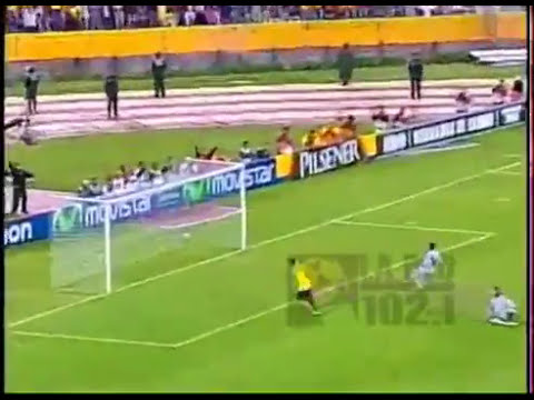 2-0 Jaime Iván Kaviedes | Ecuador 5-1 Perú | Eliminatorias Sudáfrica 2010