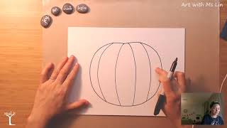 How to Draw ... Pumpkin (Easy)