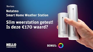 Review: Netatmo Smart Home Weather Station