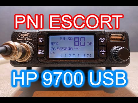 CB radio: The PNI Escort HP9700 USB on my desk! Nice piece of kit!