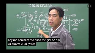 IC nguồn TOP243Yn cấu tạo sơ đồ chân mạch nguồn xung mấy giặt lg  invecrter